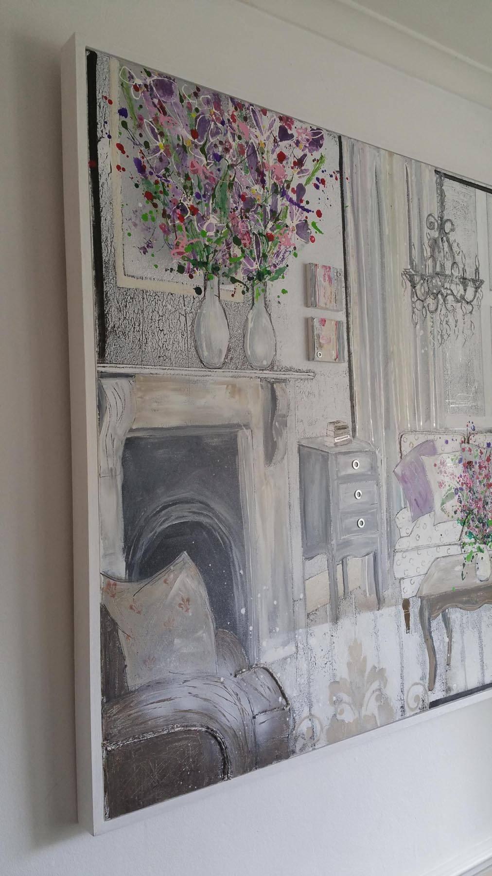 Interior Spaces 12 - Inspiration - Painting by Julia Adams