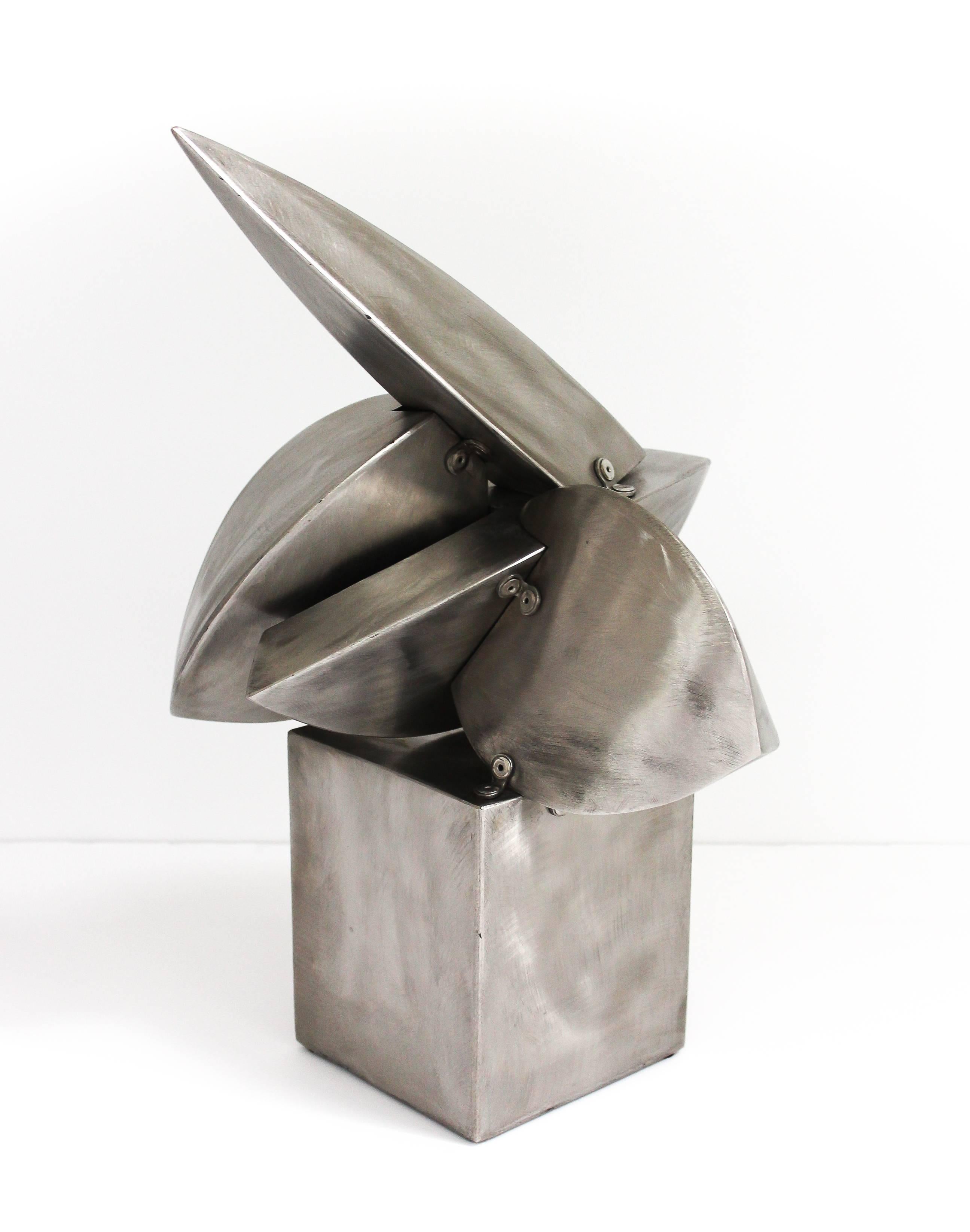Genoma I  - Abstract Geometric Sculpture by Carlos Gonzalez