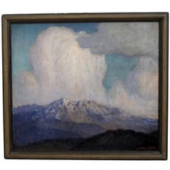 Mountain Landscape Painting by Frank Myers