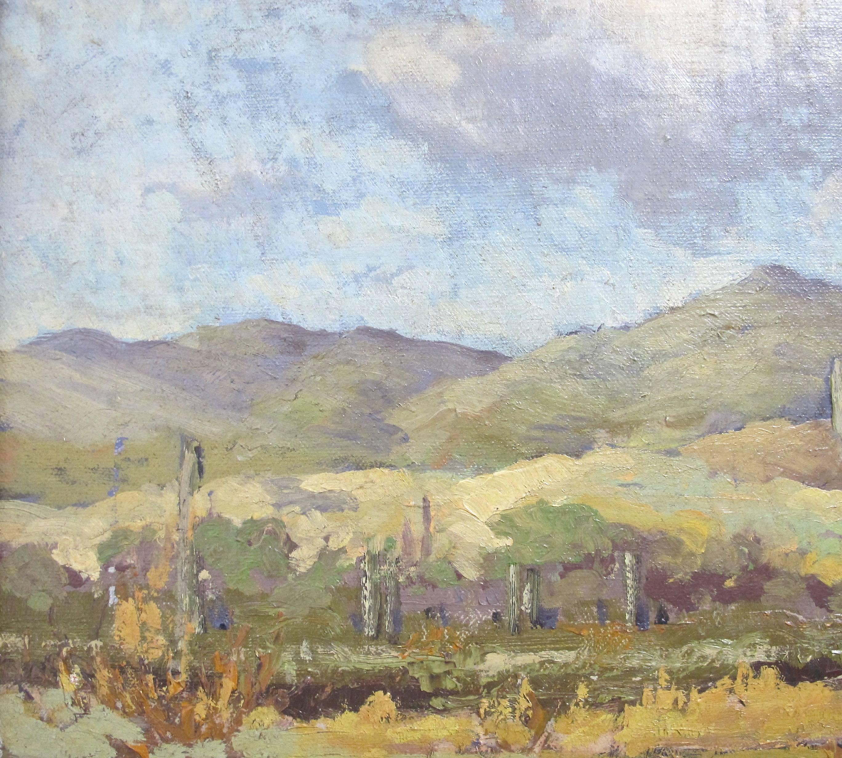 South West Desert Landscape Painting by Frank Sanford 2