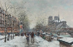 Winter in Paris, Notre Dame
