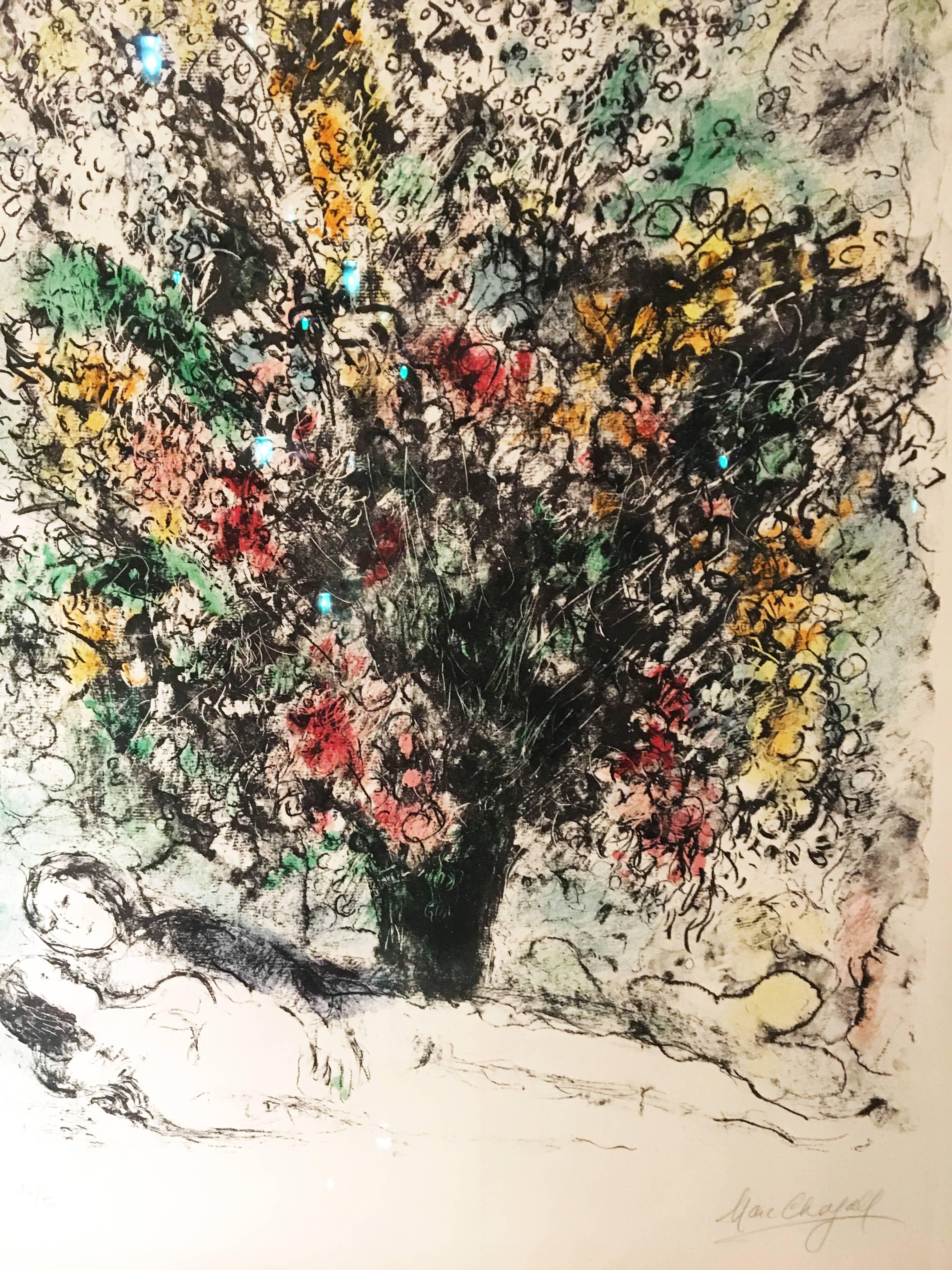 Marc Chagall Landscape Print - Multiflore