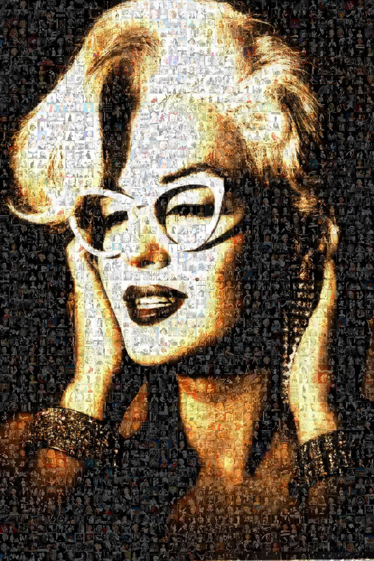 Robin Austin Portrait Print - Marilyn 