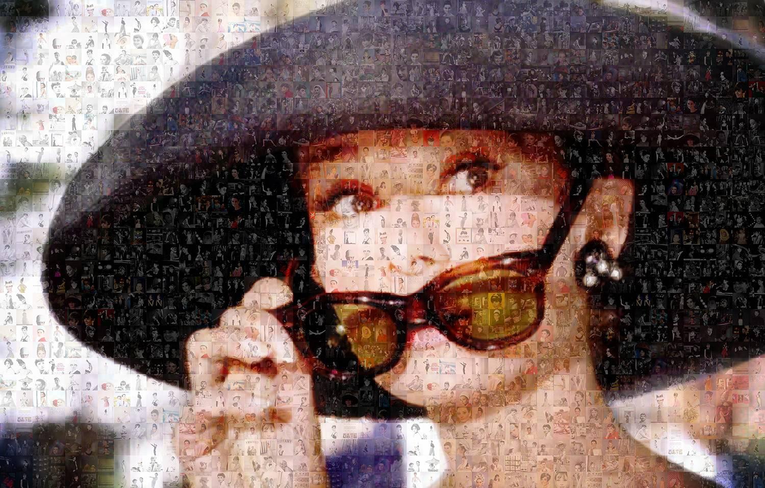 Robin Austin Color Photograph - Incognito. Audrey Hepburn