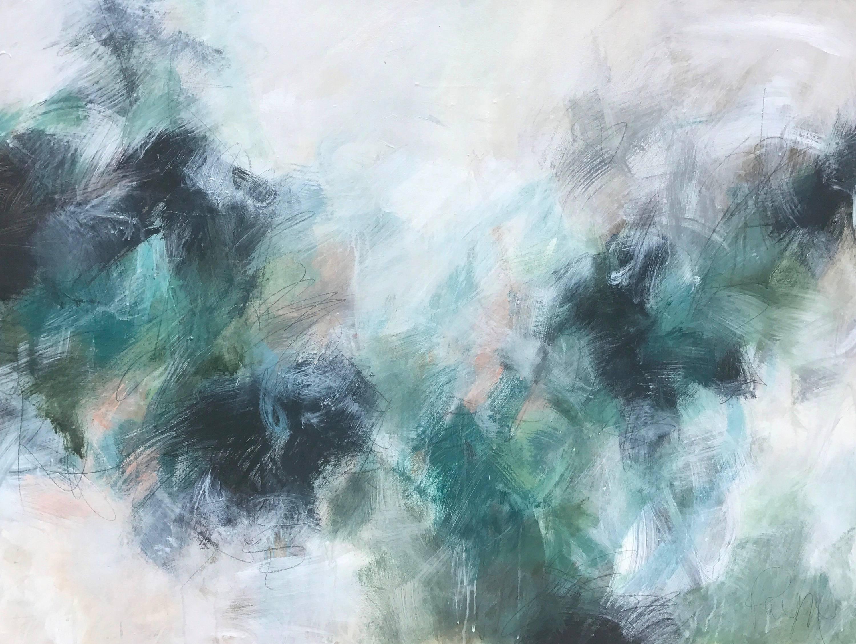 Melissa Payne Baker Abstract Painting - Shine
