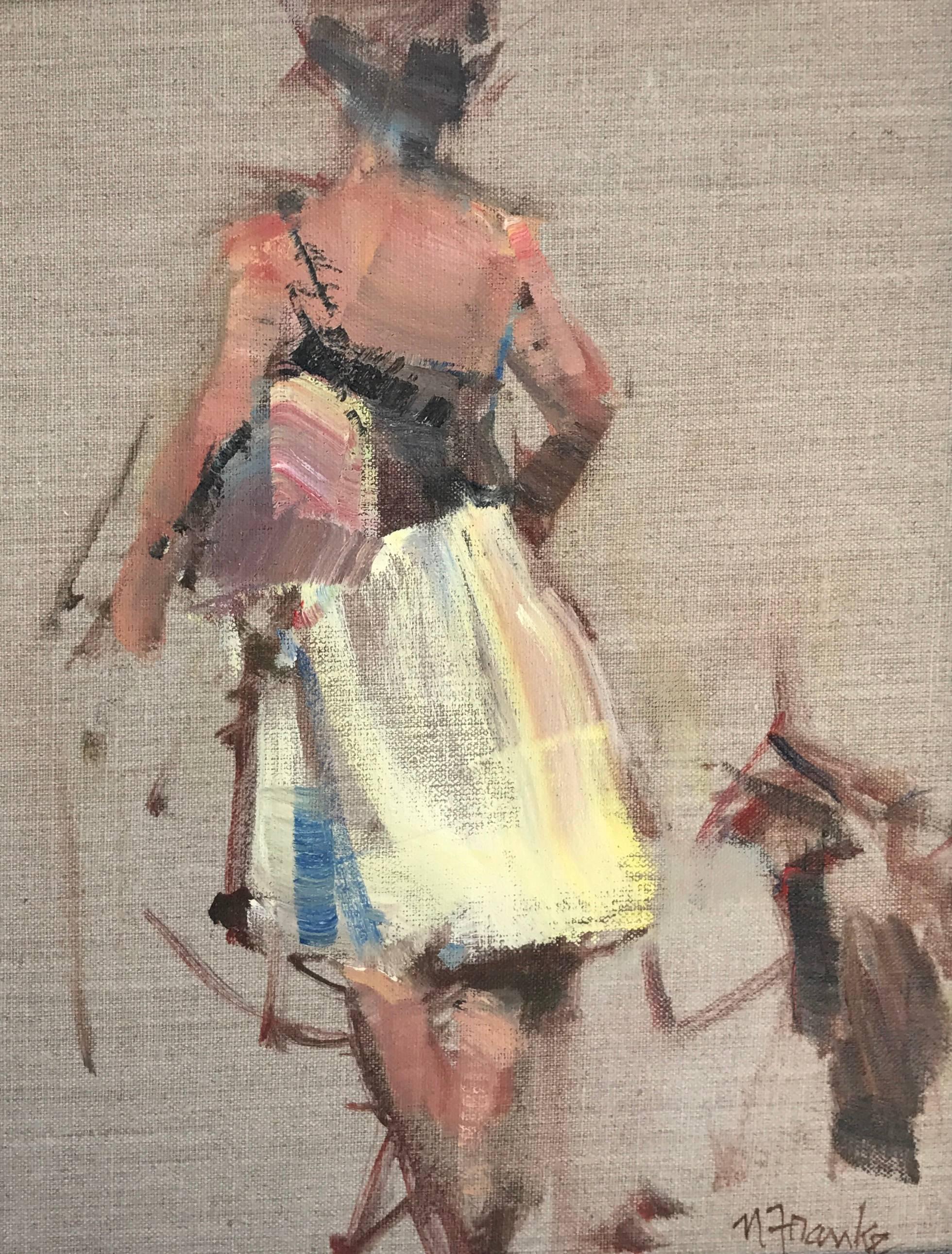 Nancy Franke Figurative Painting - Poetry in Motion