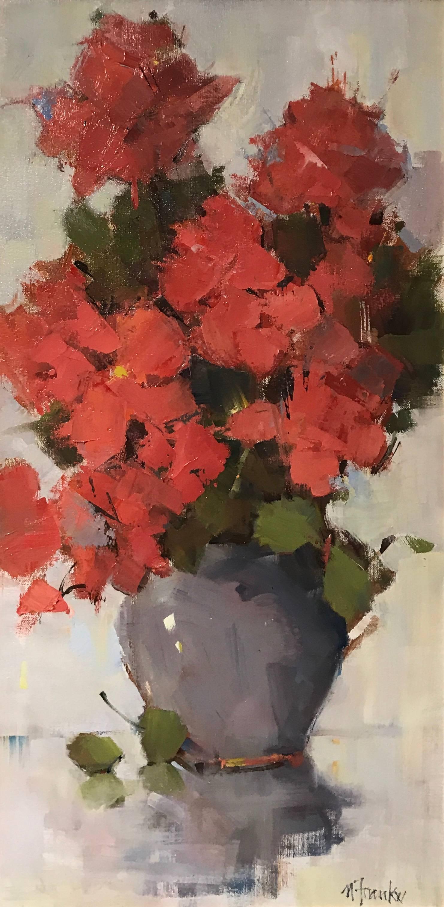 Nancy Franke Still-Life Painting - Be Still My Heart