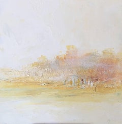 Elégance, 2015 Oil on Board Painting by French Artist Pascal Bouterin