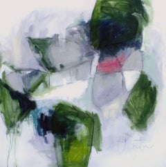 "Kauai" Large Abstract Mixed Media on Canvas Painting