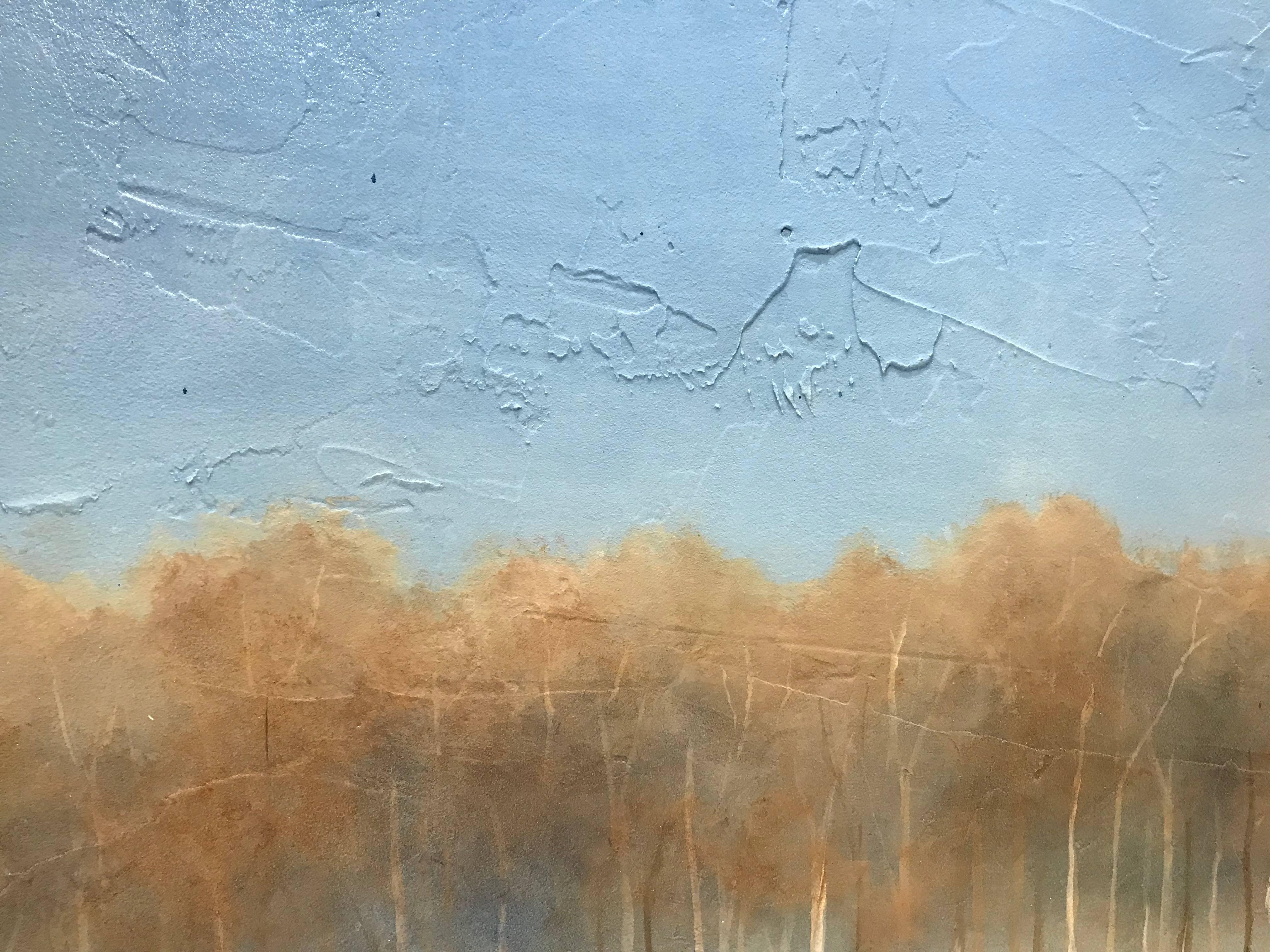 'Autumn Overture' Large Vertical Abstract Landscape Painting 6