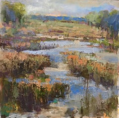 "Still Here" Medium Square Low Country Landscape Painting