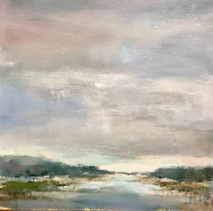 'Lost Horizon', Medium Size Oil on Canvas Landscape Painting