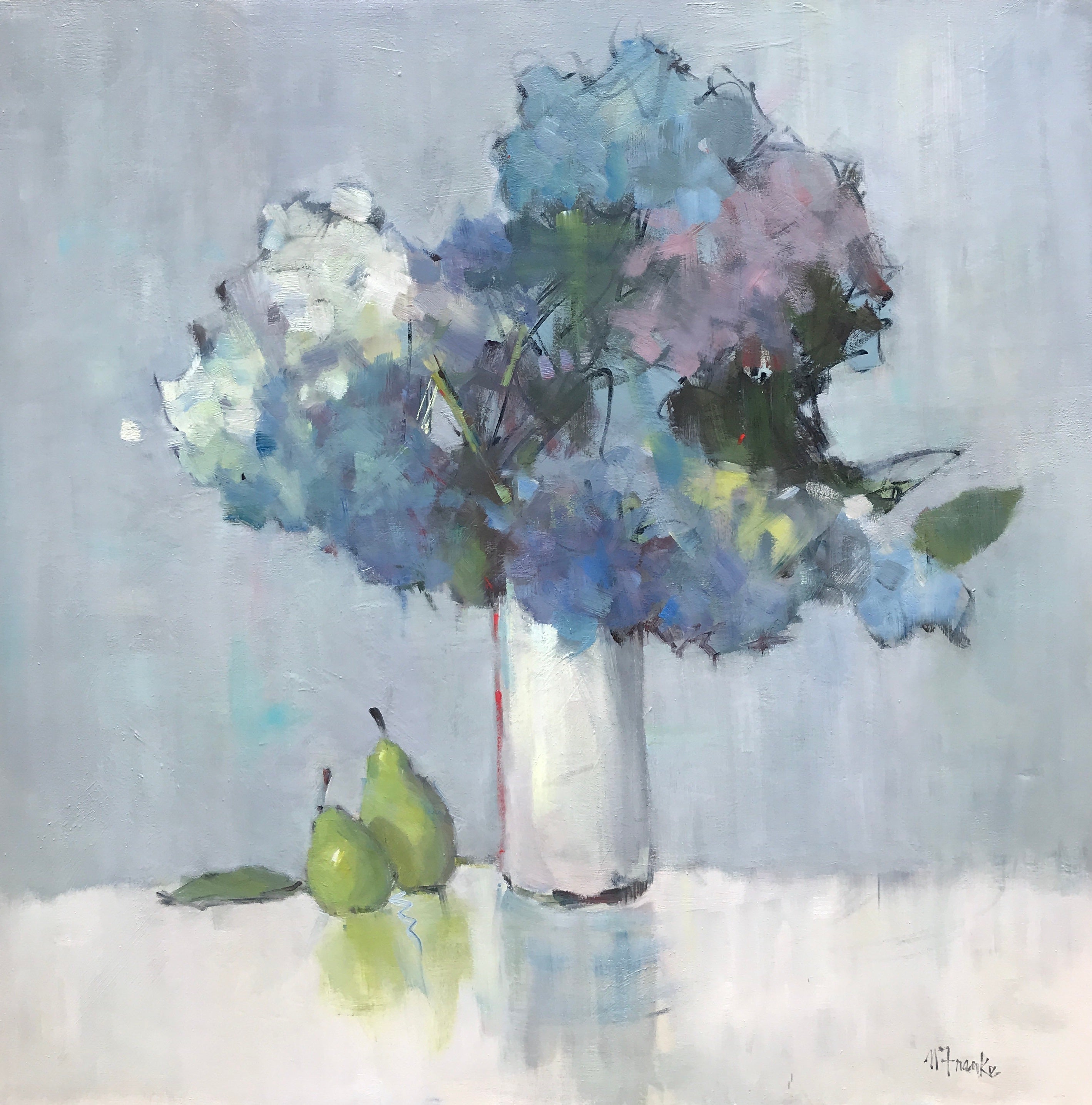 Nancy Franke Summer Song By Nancy Franke Oil And Cold Wax On