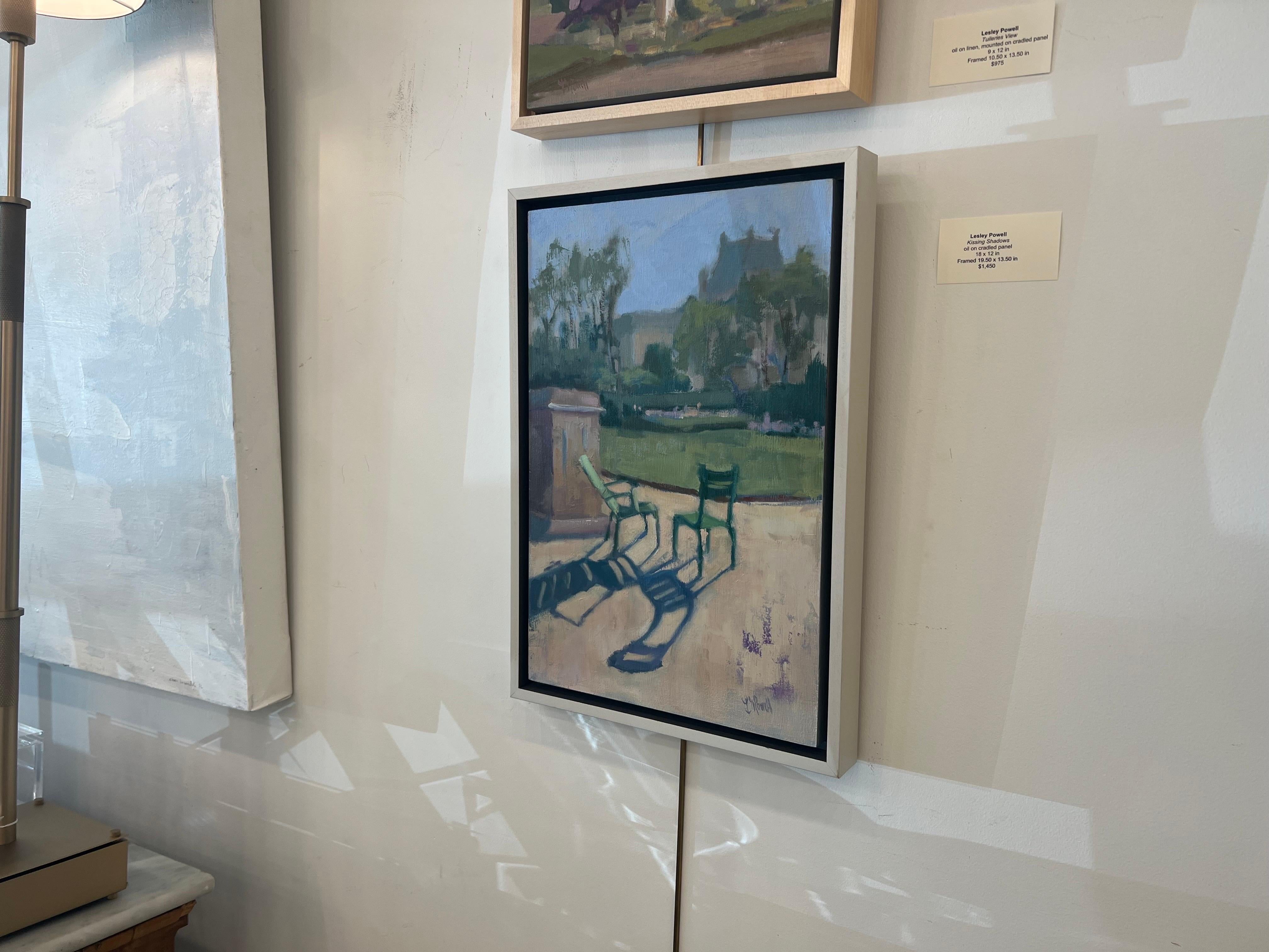 Unframed this piece is 18 x 12.

Lesley Powell paints in oils with a classical approach to composition and color, but she has a point of view that is fresh and contemporary. Whenever possible, she prefers to paint from life. 

She often paints on
