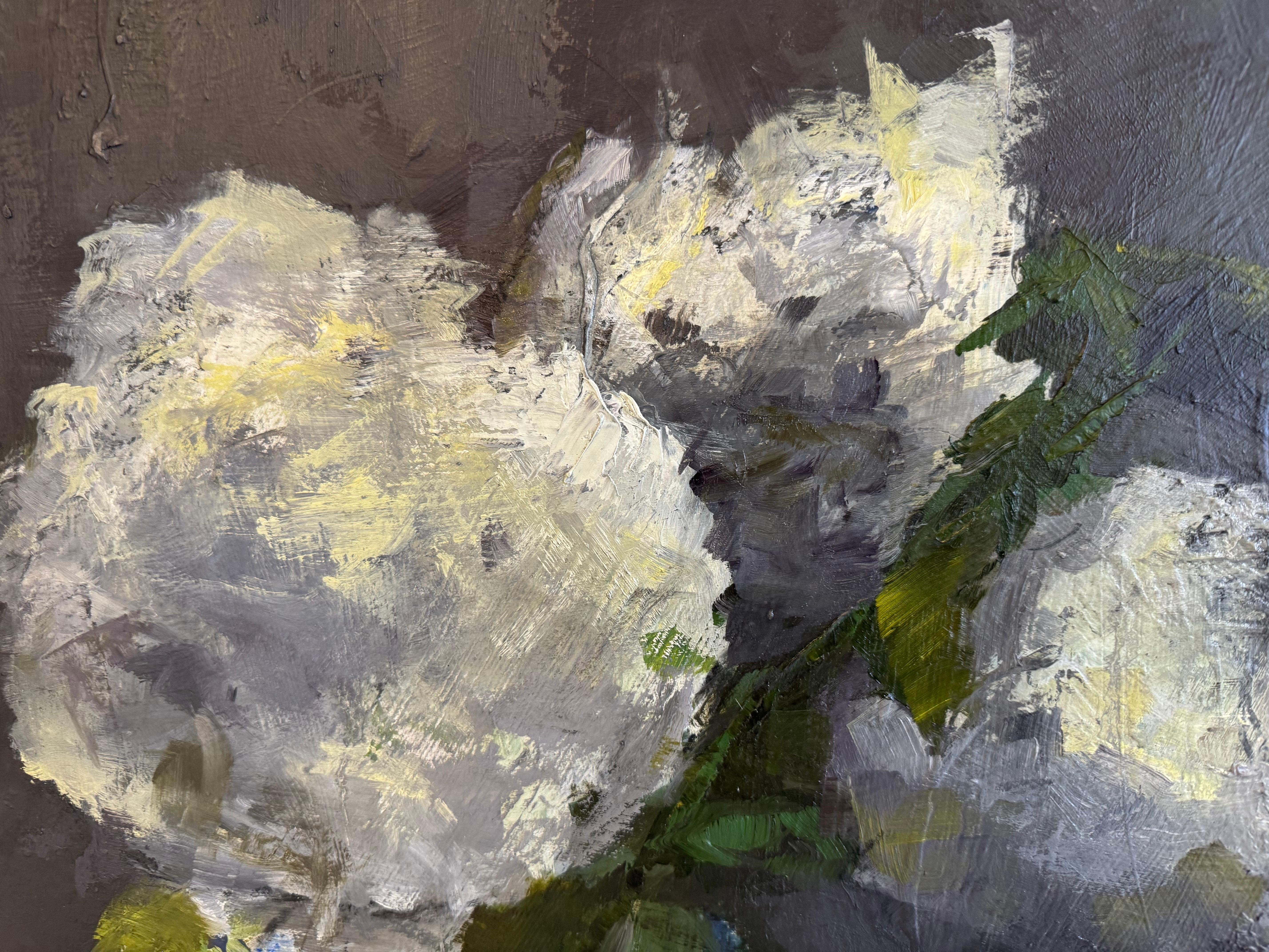 Collections III par Sharon Hockfield, Huile sur toile Floral abstrait contemporain en vente 6