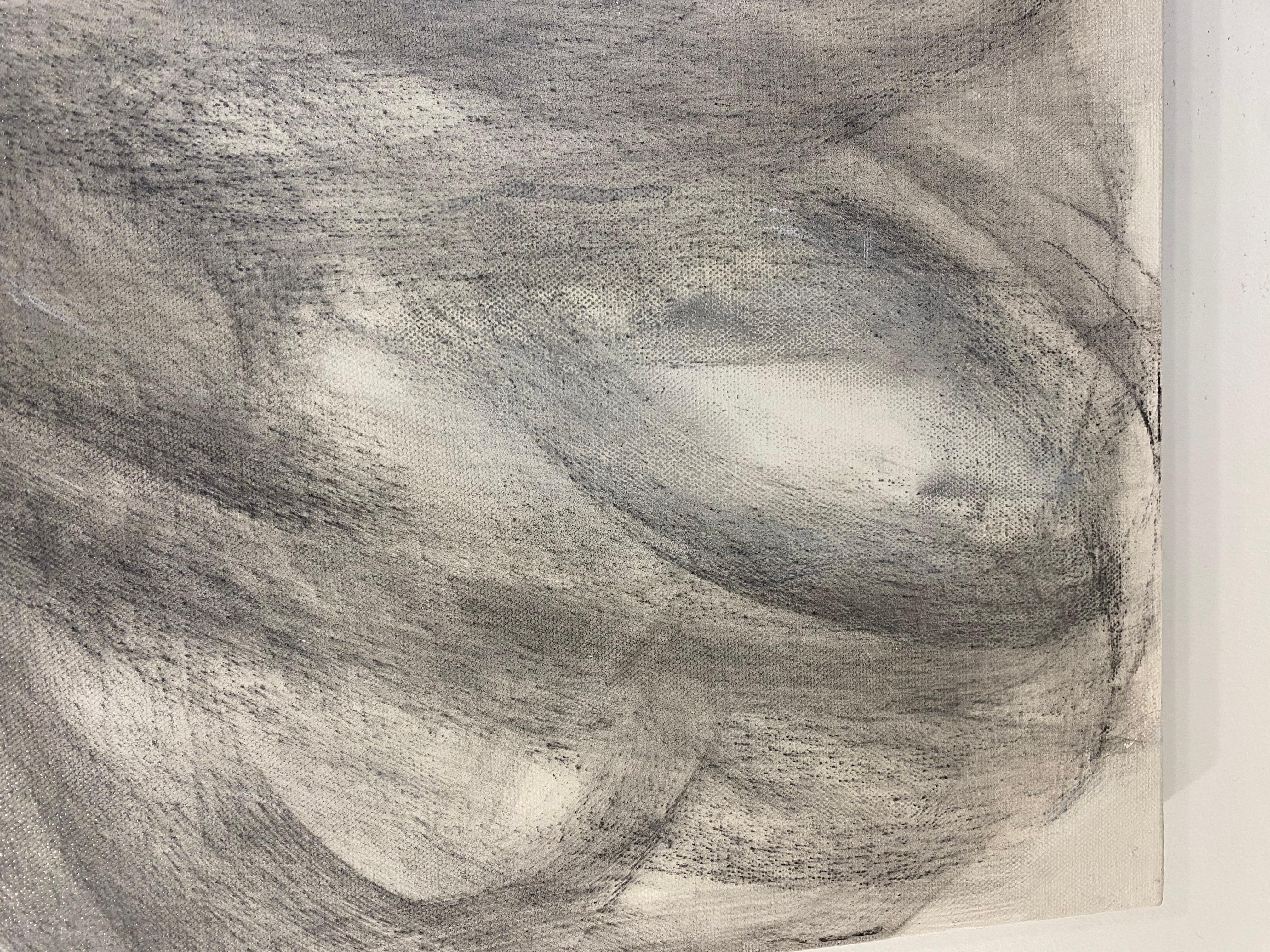 Glimmers of Grace di Judith Williams Ballerina contemporanea in bianco e nero in vendita 1