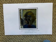 French Oil Painting, Artist Studio Portrait, Small Figurative Artwork