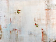 Un momento compartido por Jessica Pisano Paisaje contemporáneo con pájaros sobre tabla