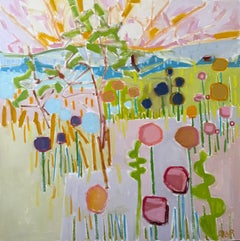 A New Day — Contemporary Mixed Media Abstract Painting
