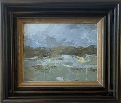 Nightfall — Contemporary Landscape Oil Painting on Canvas Board