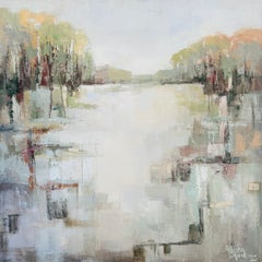 Let It Go  Contemporary Landscape Oil Painting by Allison Chambers