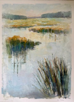 Untamed  Contemporary Landscape Oil Painting by Allison Chambers