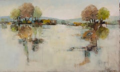 Its Your Way, Contemporary Landscape Oil Painting by Allison Chambers