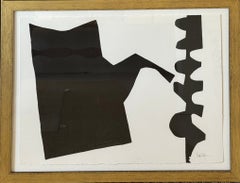 Lisa Zager, Piantare i semi No. 3, Black and White, Ink on Paper, Modernist