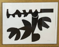 Lisa Zager, Piantare i semi No. 2, Black and White, Ink on Paper, Modernist