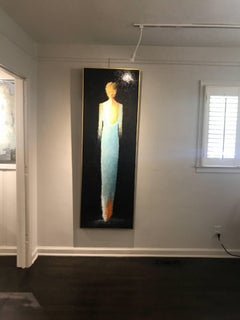 'Isabelle' Large Figurative Oil on Canvas Painting