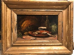 'Still Life in the Style of Dutch Masters II'  Small Framed Still Life