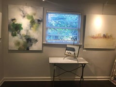 'The Cottage' Small Framed Cottage Impressionist Painting