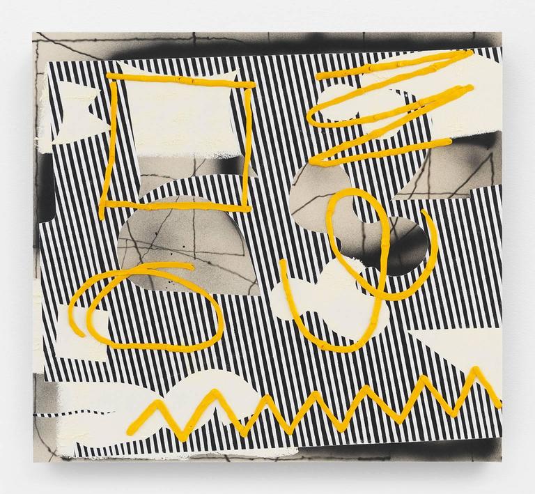 Trudy Benson Movement in Stripes, Painting For Sale at Trudy Benson Movement in Stripes, Painting For Sale at