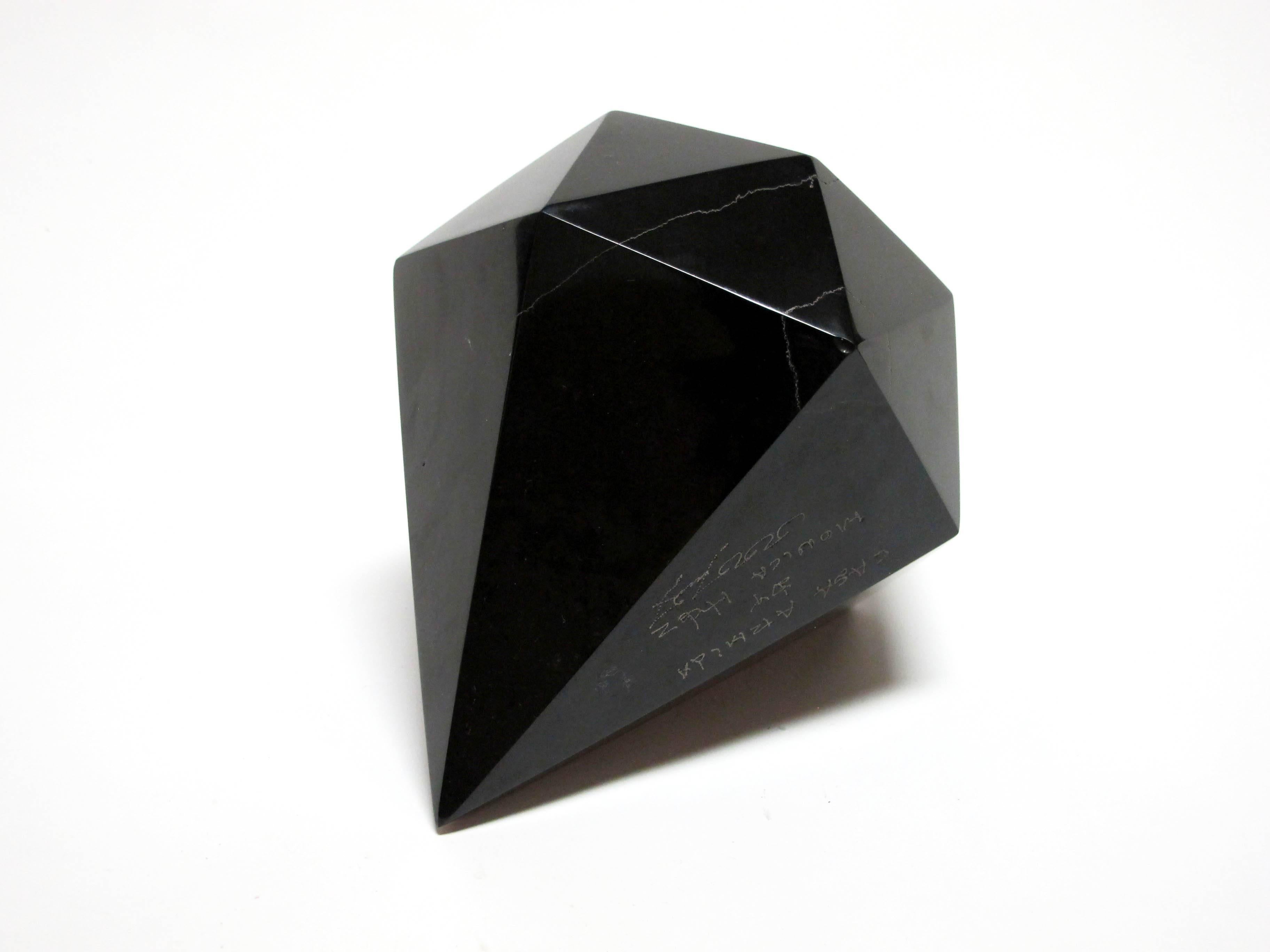 Black Diamond - Large - Dada Sculpture by KARTEL
