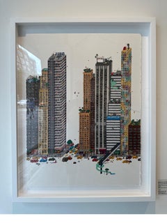 Il ladro di porpora, un'illustrazione di Guillaume Cornet incorniciata di bianco