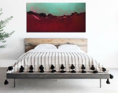 Geografia del Color, Amanecer, abstract landscape oil painting