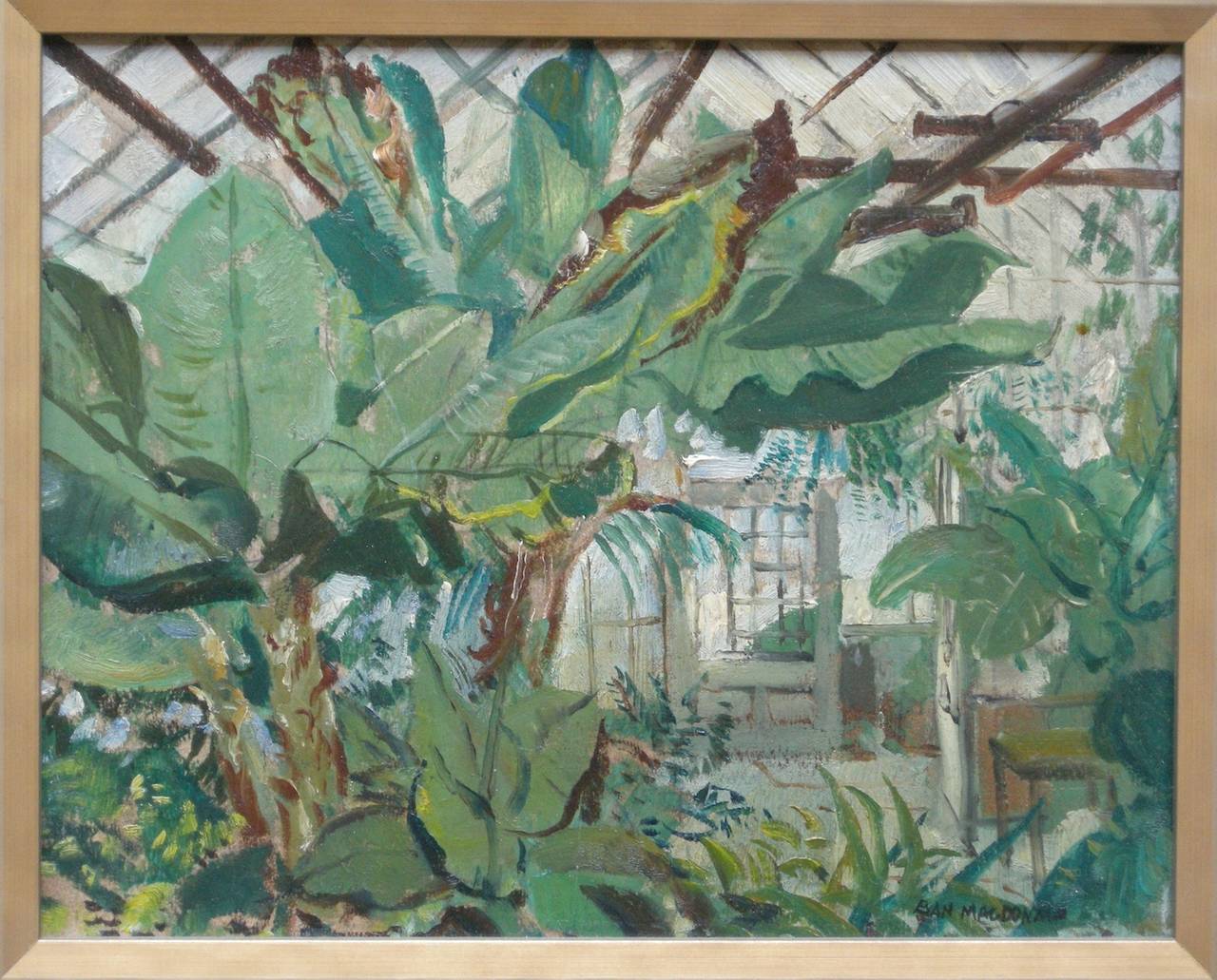 Tropical Plants - Painting by Evan Macdonald