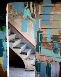 Painted Stairs, Detriot 2011