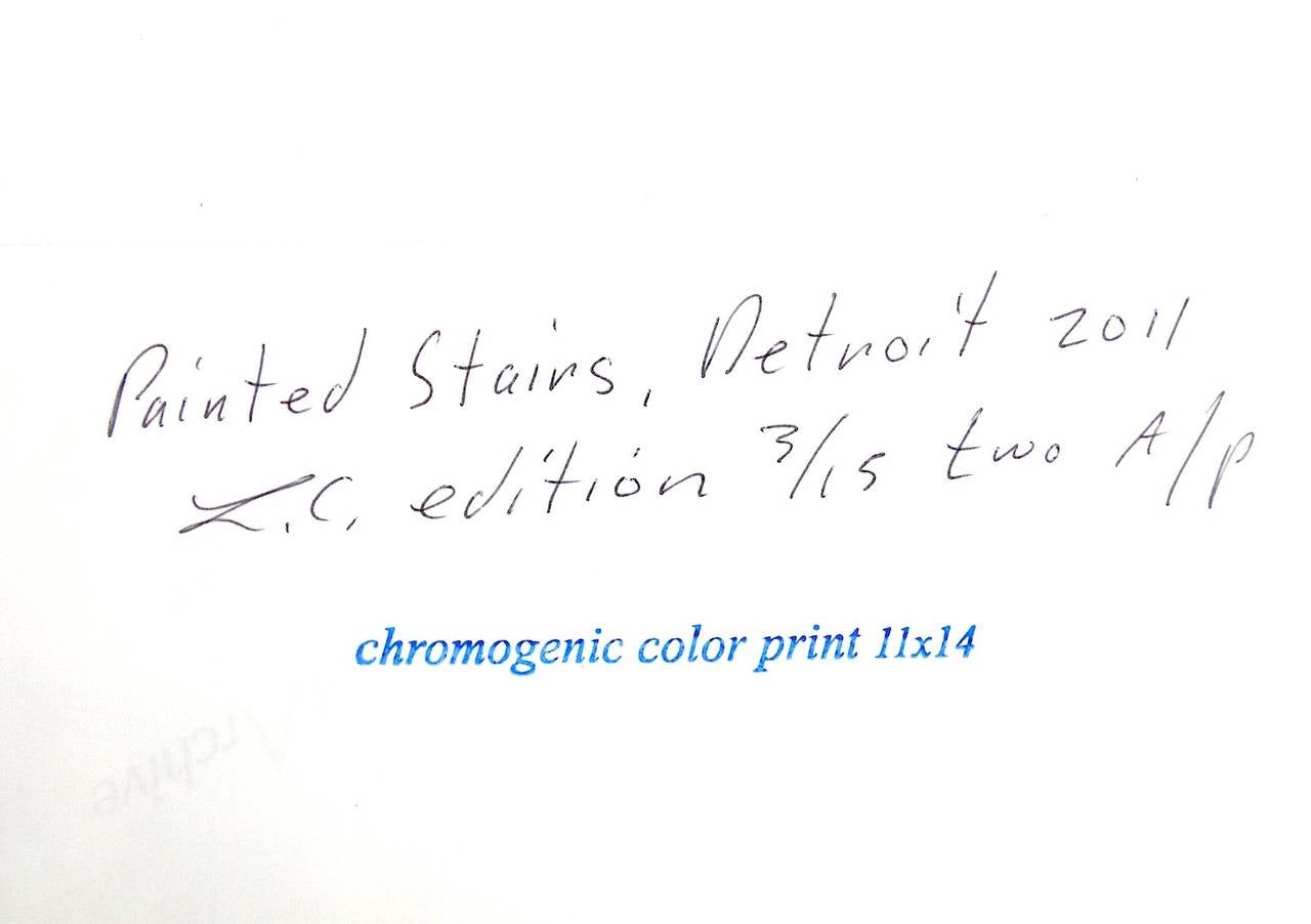 Painted Stairs, Detriot 2011