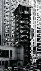 Elevator Garage, with parking lot, Chicago