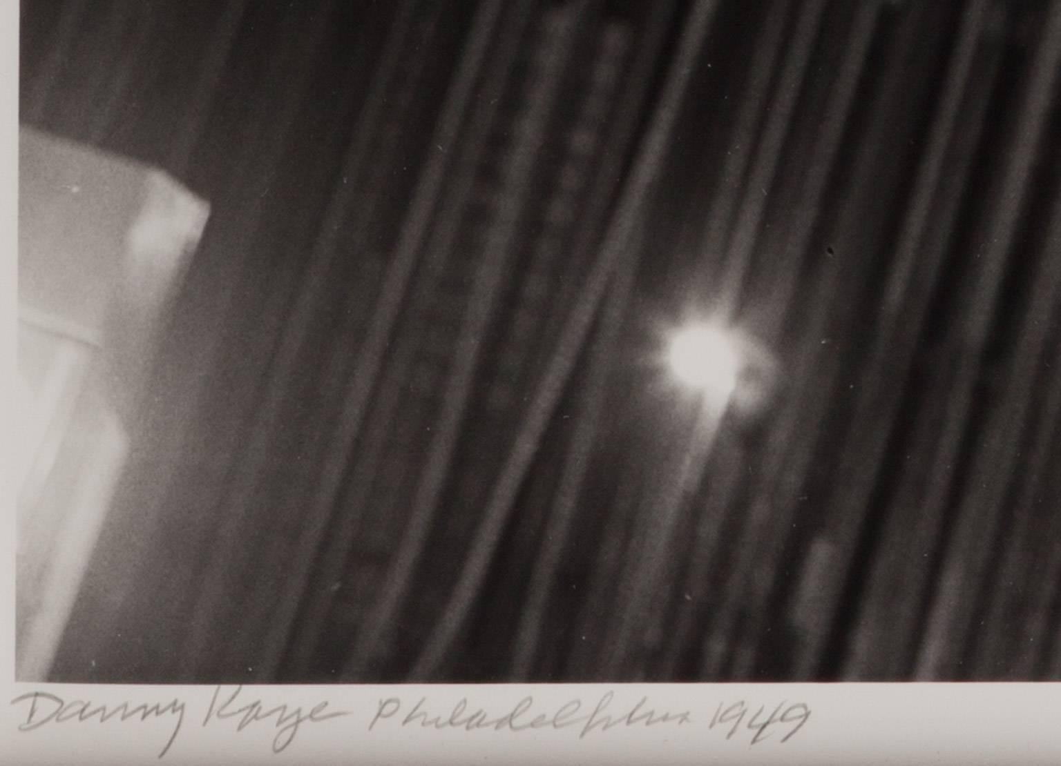 Danny Kaye, Philadelphia, PA, 1949 - Modern Photograph by Arnold Newman