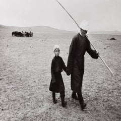 Marc Riboud - Painter of the Eiffel Tower, Paris, Photograph: For Sale ...
