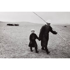 Marc Riboud - Painter of the Eiffel Tower, Paris, Photograph: For Sale ...