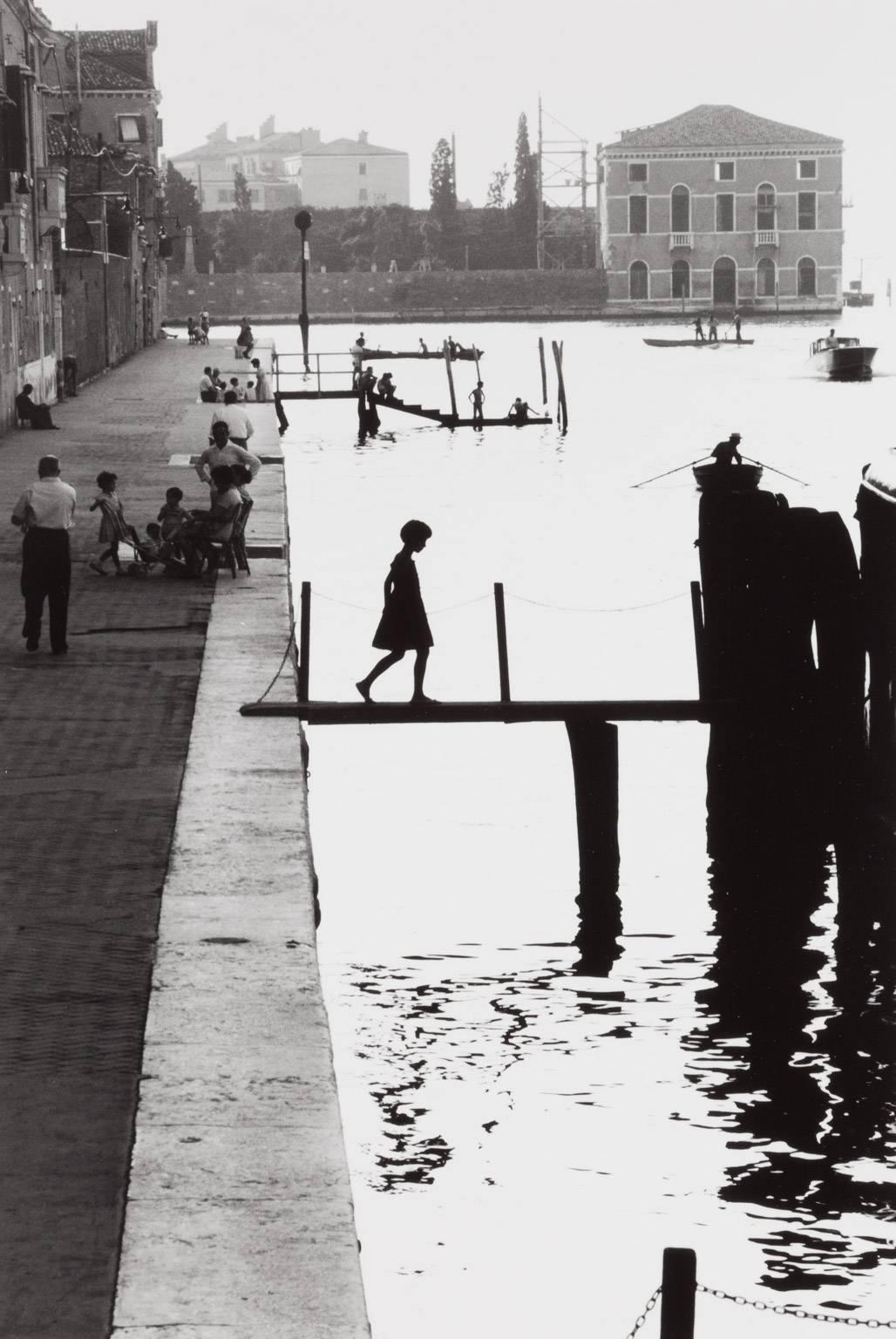 Willy Ronis Black and White Photograph - Venice