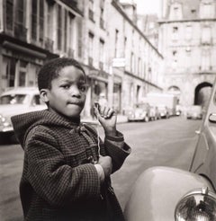 Retro Child near Place des Vosges, Paris