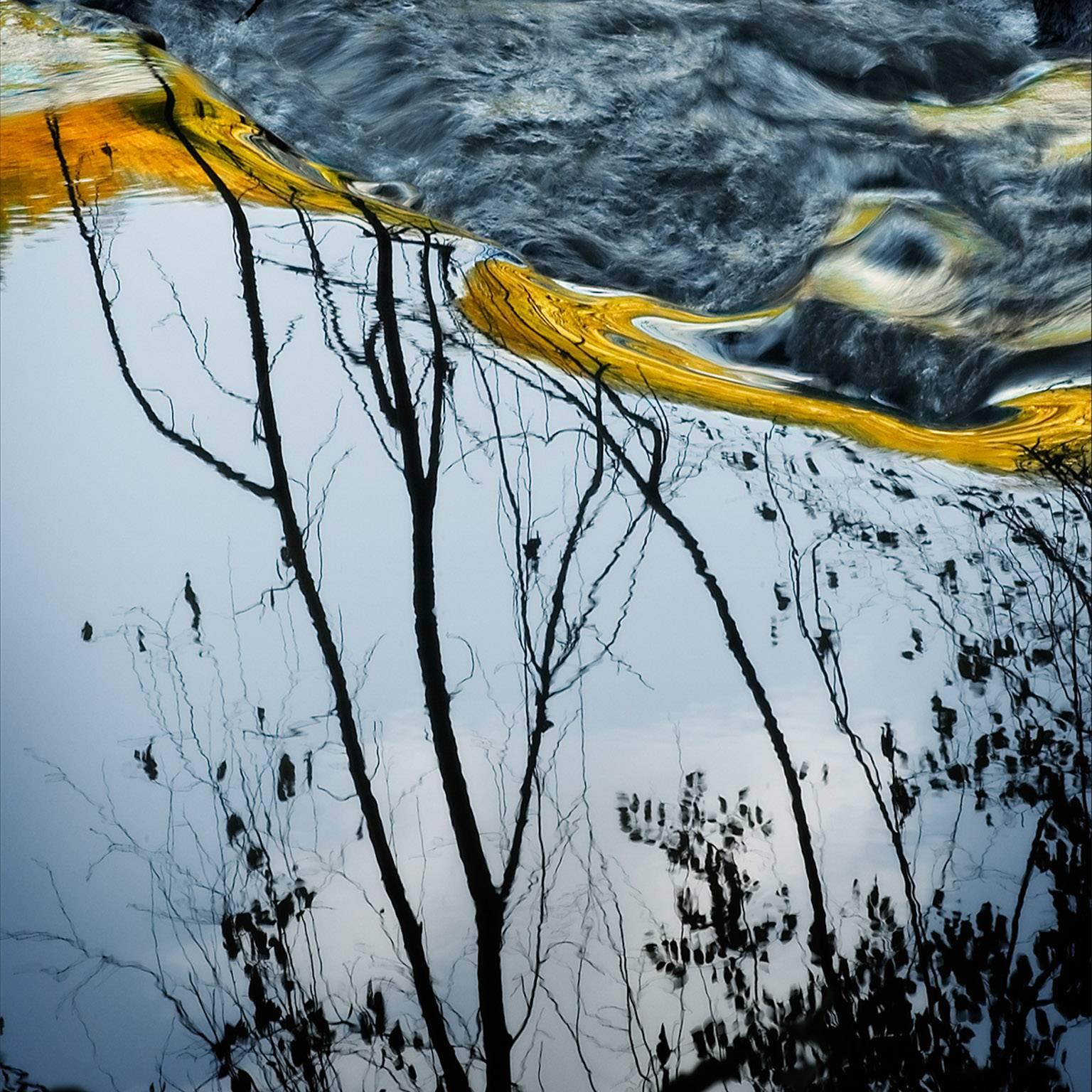 Diane Kirkland Abstract Photograph - Sweetwater Creek, Reflections