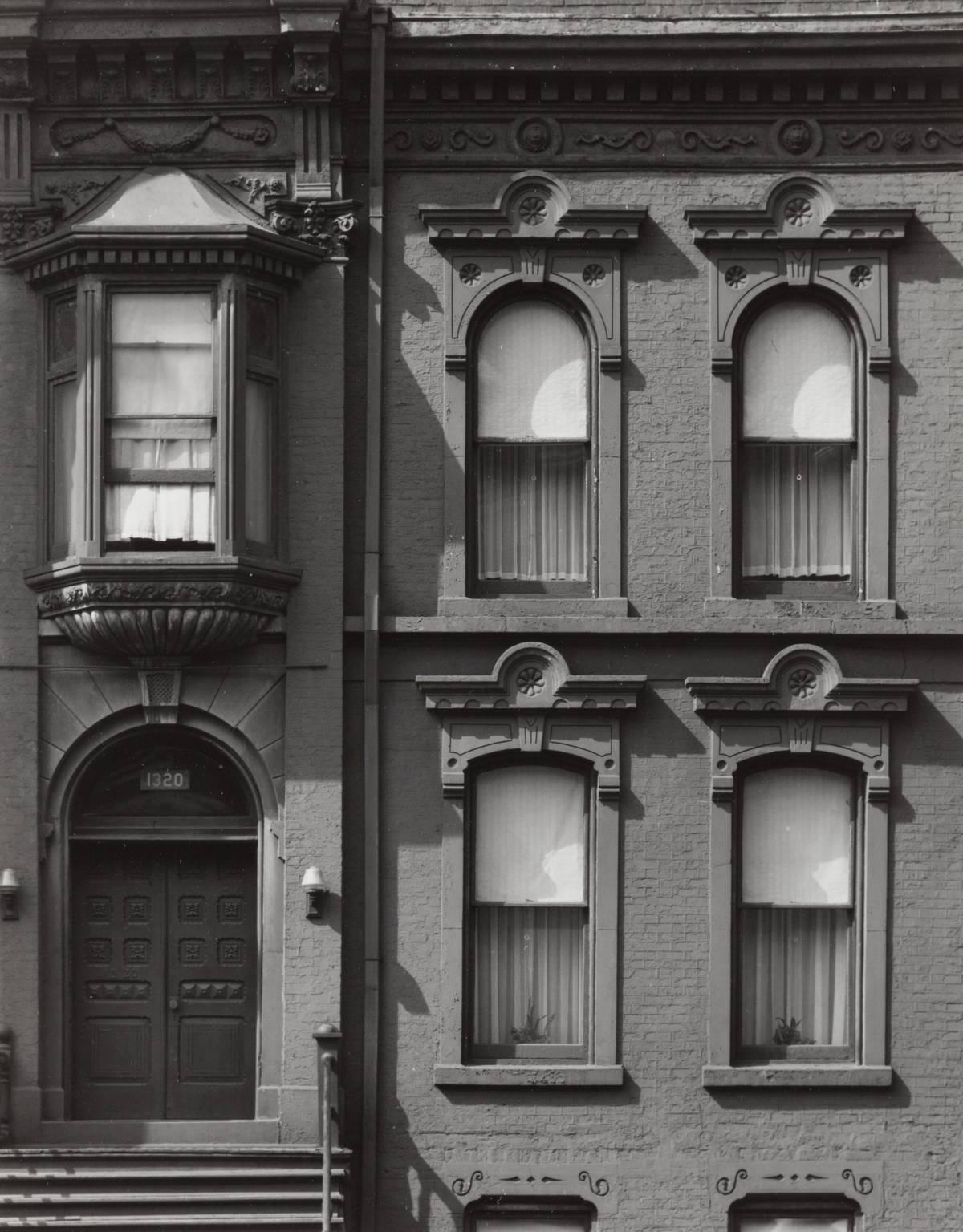 Harry Callahan Black and White Photograph - Chicago Facade