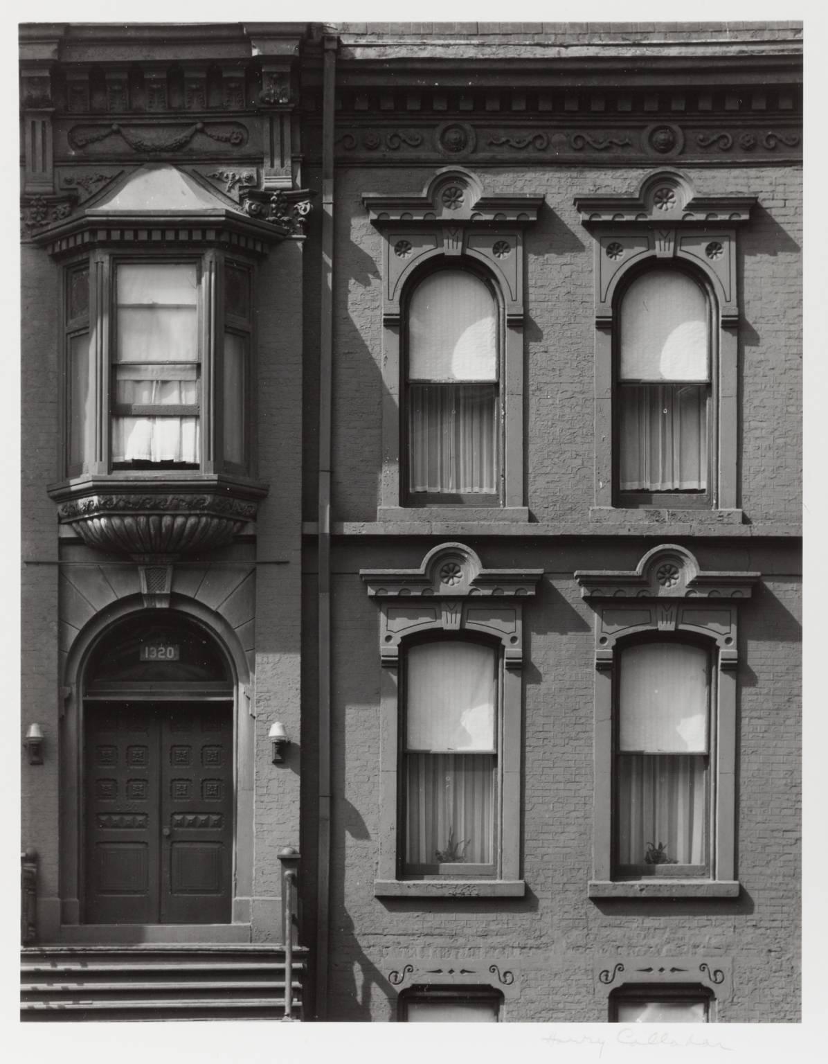 Chicago Facade - Modern Photograph by Harry Callahan