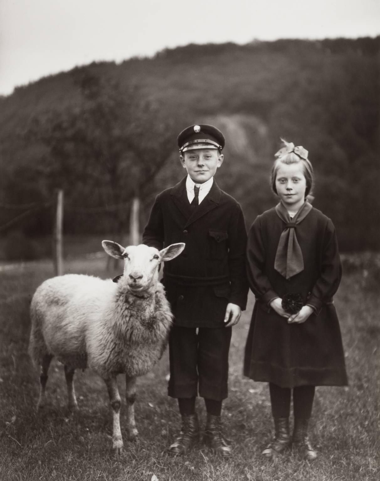 August Sander Portrait Photograph - Farm Children