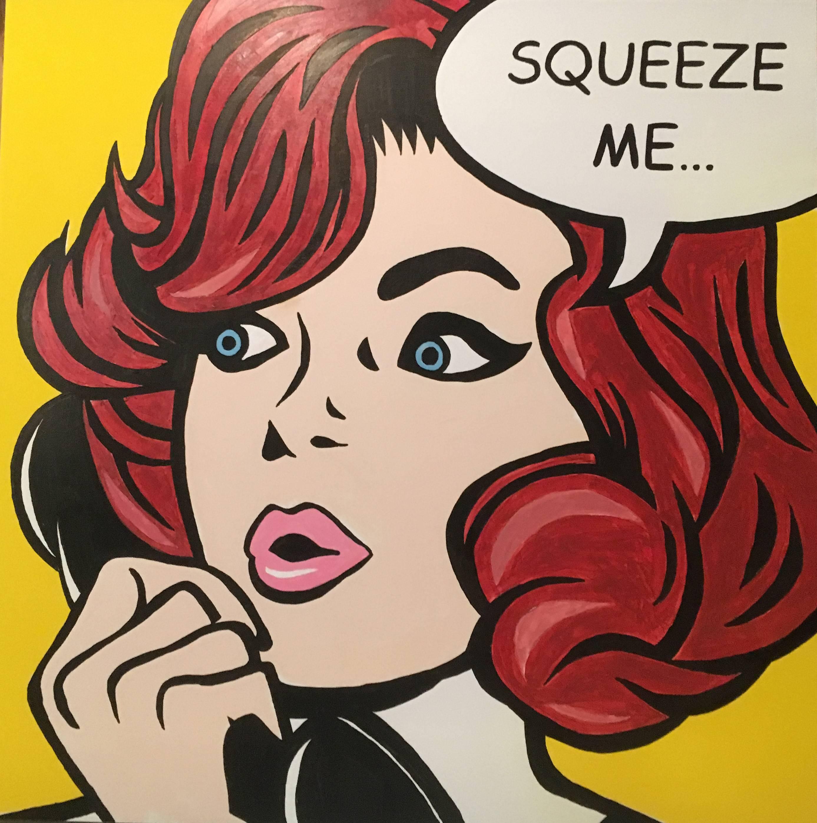 Squeeze Me - Mixed Media Art by Jason Poremba